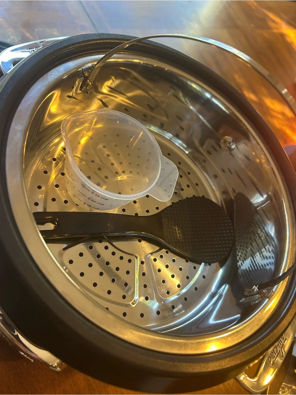 Stainless Steel Steamer Insert - Silver